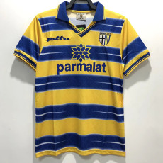 1998-1999 Parma Home Retro Soccer Jersey