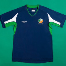 2002 Ireland Royal blue Retro Training Shirts