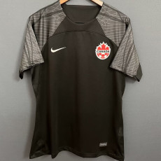 23-24 Canada Black Fans Soccer Jersey