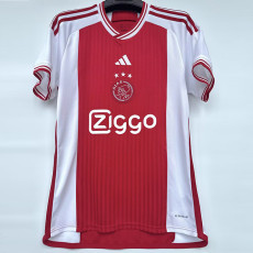 23-24 Ajax Home 1:1 Fans Soccer Jersey