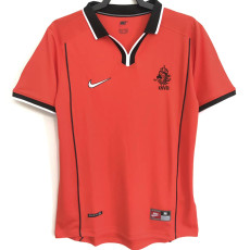 1998 Netherlands Home Retro Soccer Jersey