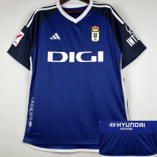 23-24 Real Oviedo Home Fans Soccer Jersey