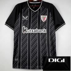 23-24 Bilbao Black GoalKeeper Fans Soccer Jersey