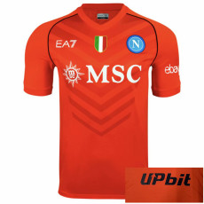 23-24 Napoli orange GoalKeeper Soccer Jersey