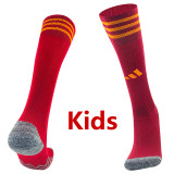 23-24 Roma Home Red Kids Socks(儿童)