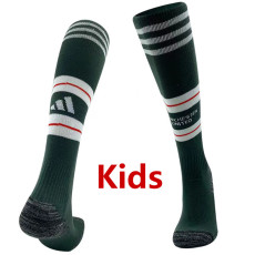 23-24 Man Utd Away Green Kids Socks(儿童)