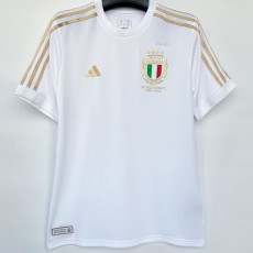2023 Italy White 125th Anniversary Edition 1:1 Fans Soccer Jersey