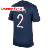 23-24 PSG Home Player Version Soccer Jersey