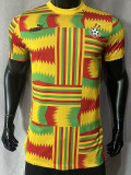 23-24 Ghana Yellow Player Version Soccer Jersey