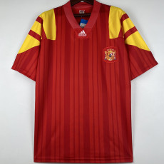 1992-1994 Spain Home Retro Soccer Jersey