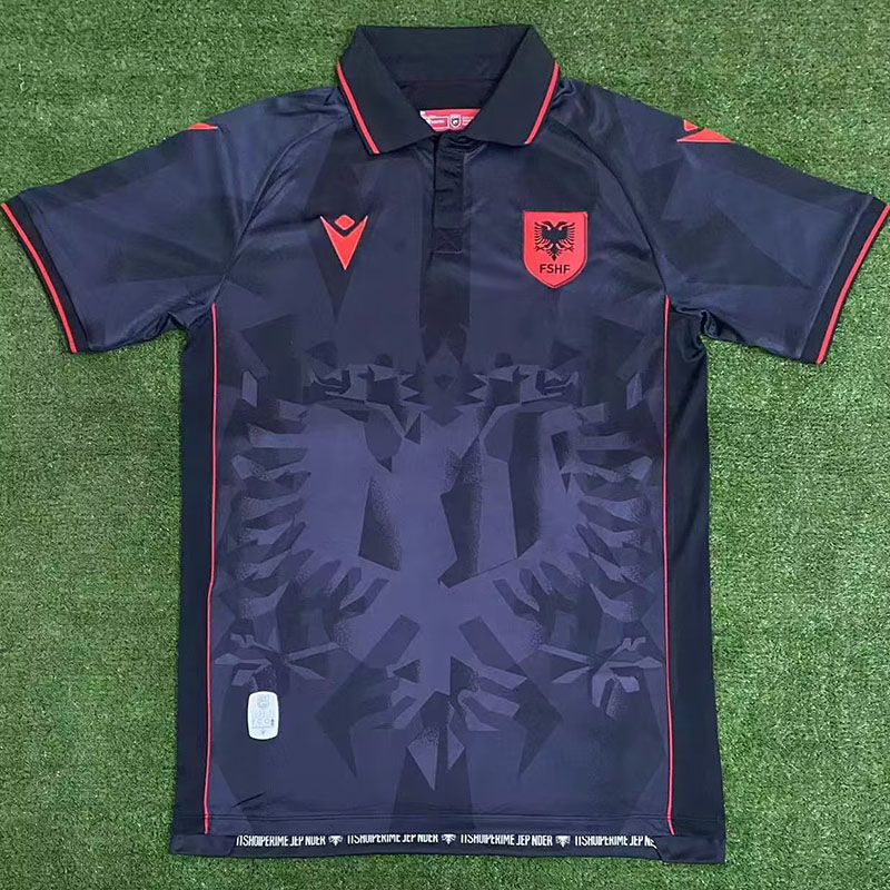 US$ 14.50 - 23-24 Albania Third Fans Soccer Jersey - www.kkgoolf.com