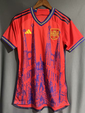 23-24 Spain Red Special Edition Fans Soccer Jersey