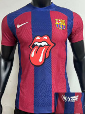 23-24 BAR Limited Edition 'Red Tongue' Home Player Version Soccer Jersey