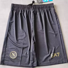 23-24 Napoli Third Black Shorts Pants (金标纪念版)