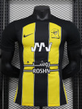 23-24 Ittihad Club Home Player Version Soccer Jersey (新广告)