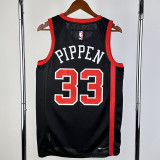 23-24 BULLS PIPPPEN #33 Black City Edition Top Quality Hot Pressing NBA Jersey