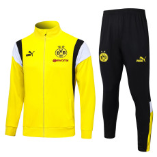 23-24 Dortmund Yellow Jacket Tracksuit #A699(肩部白黑)
