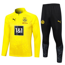 23-24 Dortmund Yellow Half Pull Tracksuit #B730(半拉链)