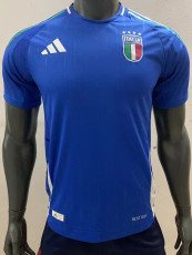 24-25 Italy Home Player Version Soccer Jersey