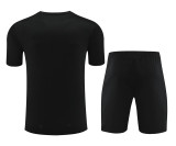23-24 PSG Black Training Short Suit (白边)