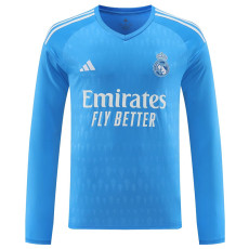 23-24 RMA Blue GoalKeeper Long Sleeve Soccer Jersey (长袖)