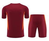 23-24 Man Utd Red Training Short Suit