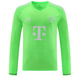 23-24 Bayern Fluorescent Green GoalKeeper Long Sleeve Soccer Jersey (长袖)