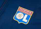 23-24 Lyon Royal Blue Half Pull Tracksuit (半拉链)