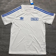 2023 Italy White Classic Edition Training Shirts