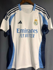 23-24 RMA White Blue Special Edition Training Shirts