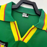 1998 Cameroon Home Retro Soccer Jersey