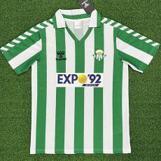 1988-1989 Real Betis Home Retro Soccer Jersey