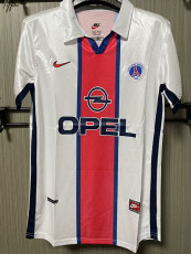 1998-1999 PSG Paris Away Retro Soccer Jersey