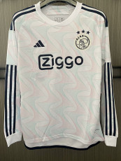 23-24 Ajax Away Long Sleeve Soccer Jersey (长袖)