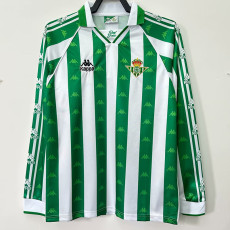 1995-1997 Real Betis Home Long sleeve Retro soccer jersey (长袖)