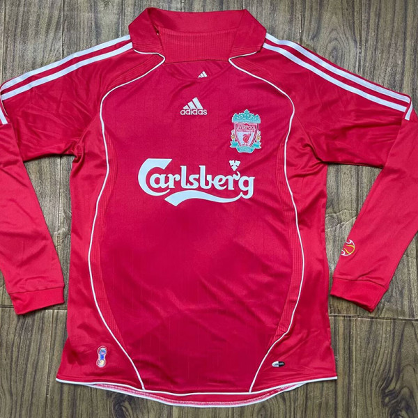 2006-2008 LIV Home Long Sleeve Retro Soccer Jersey (长袖)