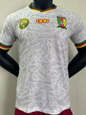 2024 Cameroon White Special Edition Player Version Soccer Jersey