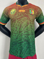 2024 Cameroon Greem Red Special Edition Player Version Soccer Jersey