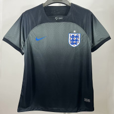23-24 England Black Grey Fans Soccer Jersey (黑暗版)