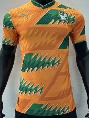 23-24 Ivory Coast Orange Green Special Edition Player Version Training Shirts