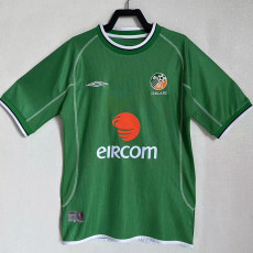 2002 Ireland Home Retro Soccer Jersey