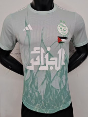 2024 Algeria Green White Special Edition Player Version Soccer Jersey #16