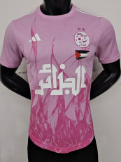 2024 Algeria Pink Special Edition Player Version Soccer Jersey #16