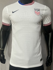 24-25 USA Home Player Version Soccer Jersey