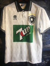 1995 Botafogo White Retro Soccer Jersey
