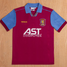1995-1997 Aston Villa Home Retro Soccer Jersey