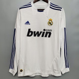 2010-2011 RMA Home Long Sleeve Retro Soccer Jersey (长袖)