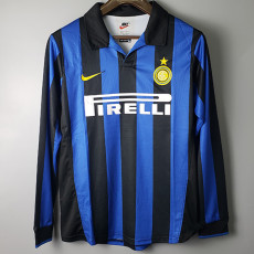 1998-1999 INT Home Long Sleeve Retro Soccer Jersey (长袖)
