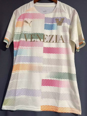 2024 Venezia White Pink Special Edition Fans Soccer Jersey