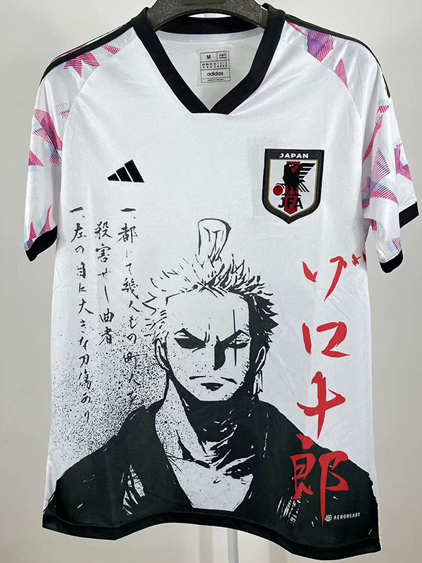 US 14.50 2024 Japan White Special Edition Fans Soccer Jersey 十郎